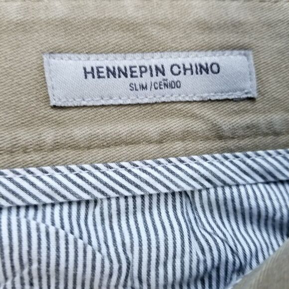 Goodfellow & Co Hennepin Chino Pants Mens 31x30 Brown Slim Fit Dark Wash - Picture 9 of 12